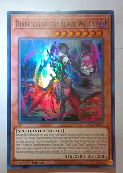Yu-Gi-Oh! Diabellstar the Black Witch RA03-EN032 Super Rare 1st Edition NM - Image 1