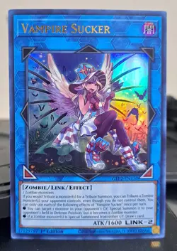 Vampire Sucker Ultra rare - NM 1st Ed GFP2-EN150 Yugioh - Image 1