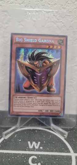 Yu-Gi-Oh! TCG Big Shield Gardna LP LCYW-EN032 Unlimited Secret Rare - Image 1