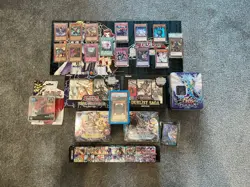 Yu-Gi-Oh! Sealed Booster Box and Graded Collection Premium Lot - Image 1