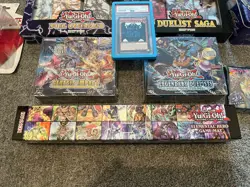 Yu-Gi-Oh! Sealed Booster Box and Graded Collection Premium Lot - Image 2