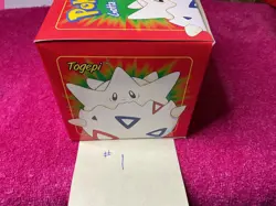 Pokemon 23k Gold Plated Togepi Trading Card 1999 Burger King Pokeball SEALED - Image 3
