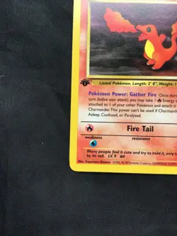 Pokemon Cards: Team Rocket 1st Edition Common: Charmander 50/82 - Image 5