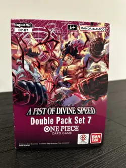 One Piece Card Game DP-07 Double Pack Set 7 - Full Box 8 Packs New - Image 1