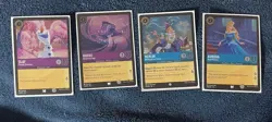 Disney Lorcana 1st First Chapter Card Lot Mint - Image 2