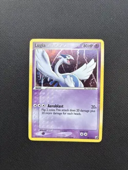 Pokemon Card Lugia 29/115 Holo EX Unseen Forces - Image 1