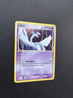 Pokemon Card Lugia 29/115 Holo EX Unseen Forces - Image 3