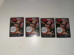 DON!!! OP 13 One Piece Gol D. Roger Card English x4 Pack - Image 1