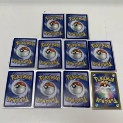 Mixed Rare Pokemon Holographic Trading Card Singles (Set Of 10) - Image 2