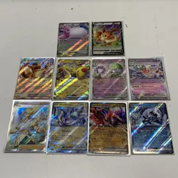 Mixed Rare Pokemon Holographic Trading Card Singles (Set Of 10) - Image 1