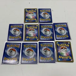 Mixed Rare Pokemon Holographic Trading Card Singles (Set Of 10) - Image 2