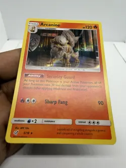 Arcanine 6/18 2019 Detective Pikachu Pokemon Card TCG Holo Promo Exclusive NM - Image 3
