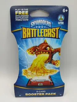 2 Skylanders Game Battlecast 8 Card Booster Packs Eruptor & Pop Fizz Covers New - Image 5