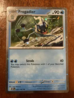 Pokemon Card TCG Frogadier 057/197 Cosmos Holo Obsidian Flames Special Promo NM - Image 1