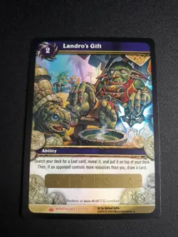 World of Warcraft Loot Card Landro’s Gift (Unscratched) Chance For A Rare Mount - Image 1