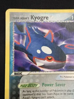 Pokemon TCG Cards Team Aqua's Kyogre 3/95 Team Magma vs Aqua Non-Holo Rare - Image 2