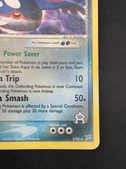 Pokemon TCG Cards Team Aqua's Kyogre 3/95 Team Magma vs Aqua Non-Holo Rare - Image 5