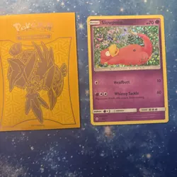2018 Pokemon, McDonald's Promos, #5/12 Slowpoke, Holo Promo Card TCG - Image 1