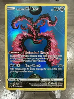 Galarian Moltres SWSH284 SWSH: Sword & Shield Promo Cards Holo - Image 1