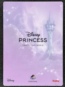 Rapunzel 2025 Suplay Disney Princess Create Your World Flowing Sand Card #02 - Image 3