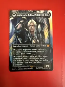 Sephiroth, Fabled SOLDIER (0317) (Borderless) Final Fantasy Regular - Image 1