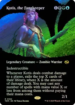 Kotis, the Fangkeeper (Borderless) FOIL Tarkir: Dragonstorm 362 NM - Image 1