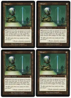Mirari x4 4x 2001 Odyssey PLAYSET Colorless Legendary Artifact MTG SP - NM AZ1 - Image 1
