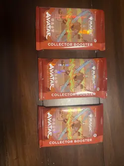 Avatar: The Last Airbender Collector Booster (Magic: The Gathering) 3 BOX LOT ! - Image 1