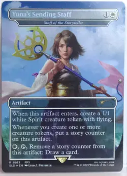 Yuna's Sending Staff - Staff of the S [[NM] *Rainbow Foil* {Final Fantasy SLD} - Image 2