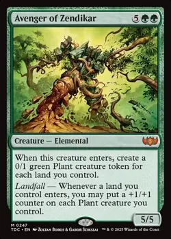 Avenger of Zendikar NM MTG Tarkir: Dragonstorm TDM TDC Magic - Image 1