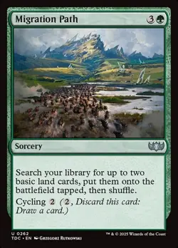 Migration Path NM MTG Tarkir: Dragonstorm TDM TDC Magic - Image 1