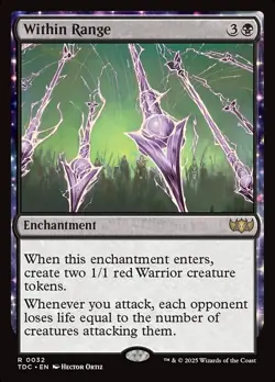 Within Range NM MTG Tarkir: Dragonstorm TDM TDC Magic - Image 1