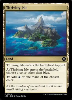 Thriving Isle NM MTG The Lost Caverns of Ixalan LCI LCC Magic - Image 1