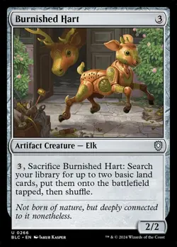 Burnished Hart NM MTG Bloomburrow BLB BLC Magic - Image 1