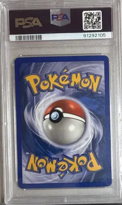 Pokemon Card - Professor Elm #3 Best of Game Reverse Holo WOTC Promo PSA 9 - Image 2