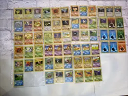 Vintage 1999-2000 Pokemon Cards Lot - Image 1