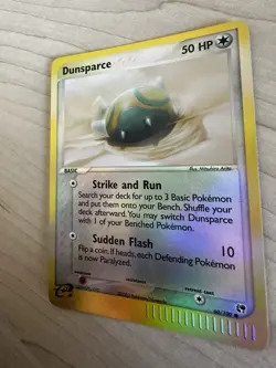 Dunsparce - 60/100 - EX Sandstorm Reverse Holo Common Pokemon TCG - NM/LP - Image 3