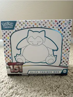 EMPTY Pokemon 151 ETB Elite Trainer Box w accessories No Booster Packs No Promo - Image 1