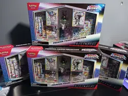 Pokemon TCG Prismatic Evolutions Premium Figure Collection LOT OF 4 - SHIPS FAST - Image 1