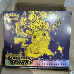Factory Sealed Pokemon Center Surging Sparks Elite Trainer Box x2 - Image 2