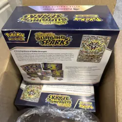 Factory Sealed Pokemon Center Surging Sparks Elite Trainer Box x2 - Image 4