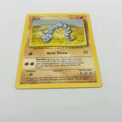 ONIX 56/102 Common Base Set 1999 Pokemon WOTC - NM - Image 3