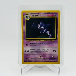 Pokemon Haunter 29/102 WOTC 1999 Base Set Unlimited Vintage LP - Image 1