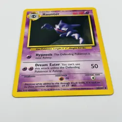 Pokemon Haunter 29/102 WOTC 1999 Base Set Unlimited Vintage LP - Image 3