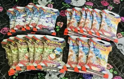 Lot 20 SEALED Pokemon TCG Scarlet and Violet Base Factory Sealed Booster Packs - Image 1