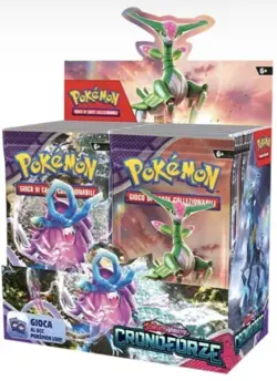 Pokemon Cronoforze Display Box da 36 Buste ITALIANO ita Scarlatto e violetto - Image 1