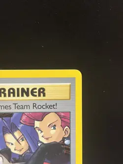 Pokemon TCG Here Comes Team Rocket-1st Edition Holo Rare NM - Image 4