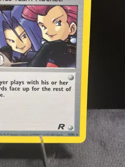 Pokemon TCG Here Comes Team Rocket-1st Edition Holo Rare NM - Image 5