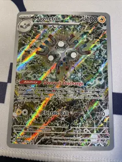 Magneton 159 Black Star Promo Illustration Rare Sv08: Surging Sparks NM - Image 1