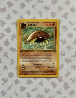 Pokemon TCG - Kabuto 50/62 Fossil 1st Edition - I Have What You’re Looking For - Image 1